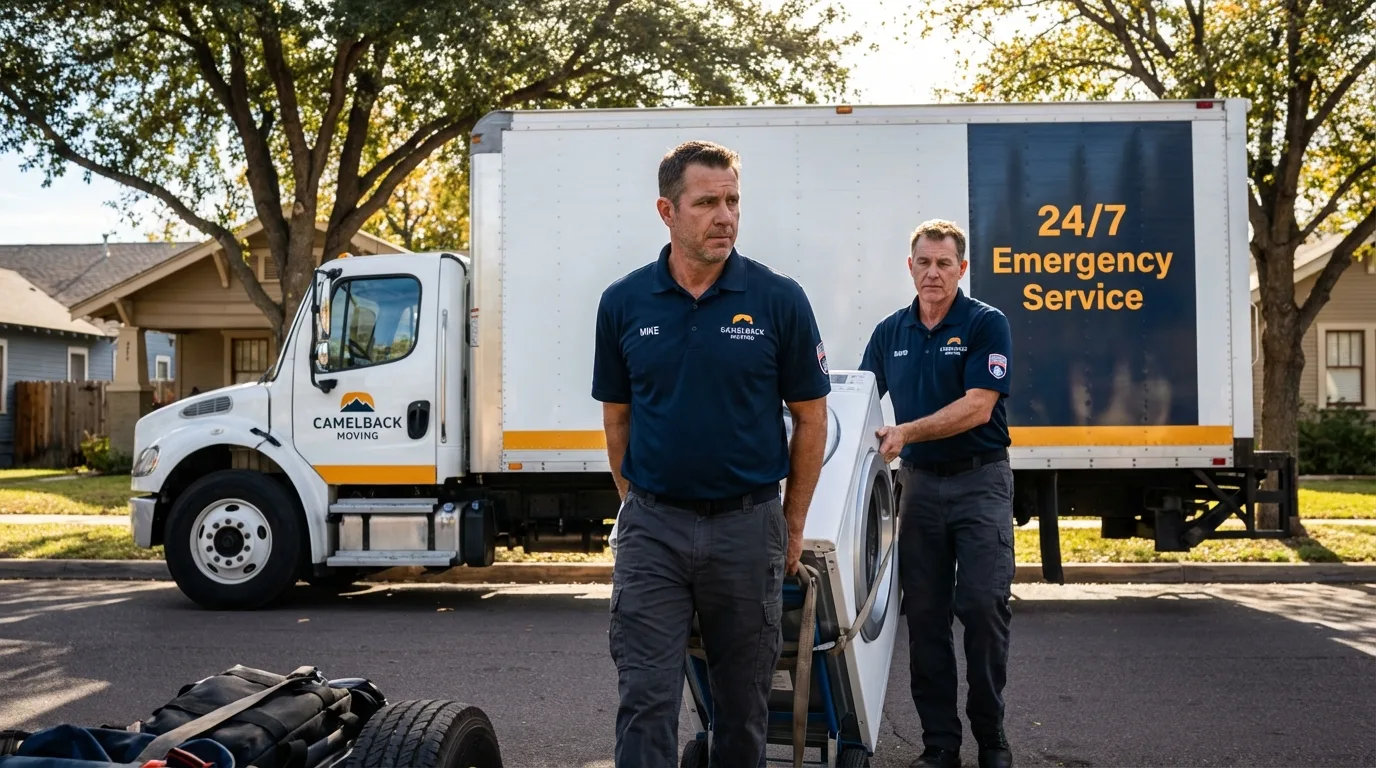 CamelBack Moving crew loading furniture in High Springs, FL