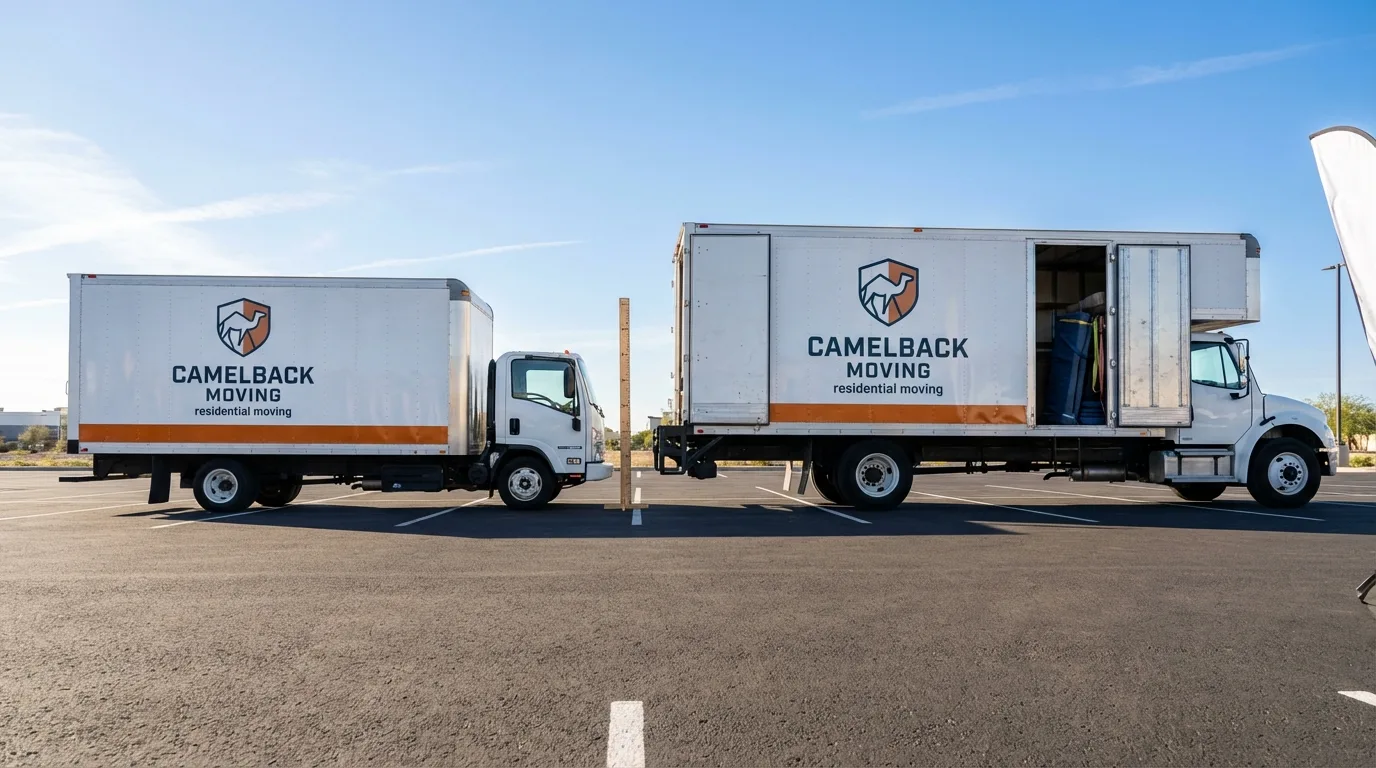Moving truck size capacity guide in High Springs